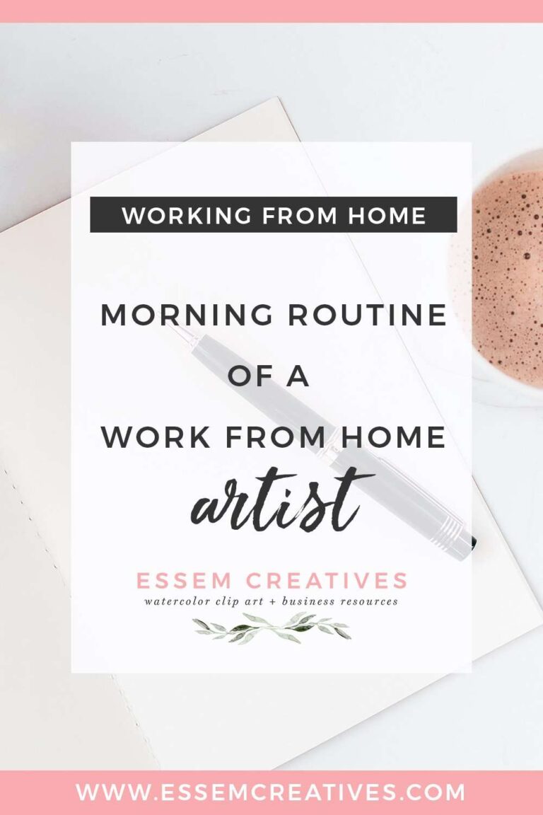 Morning Routine of a Work From Home Artist Designer | How I use my morning routine to supercharge my productivity for the day | My own personal morning routine meditation & exercise