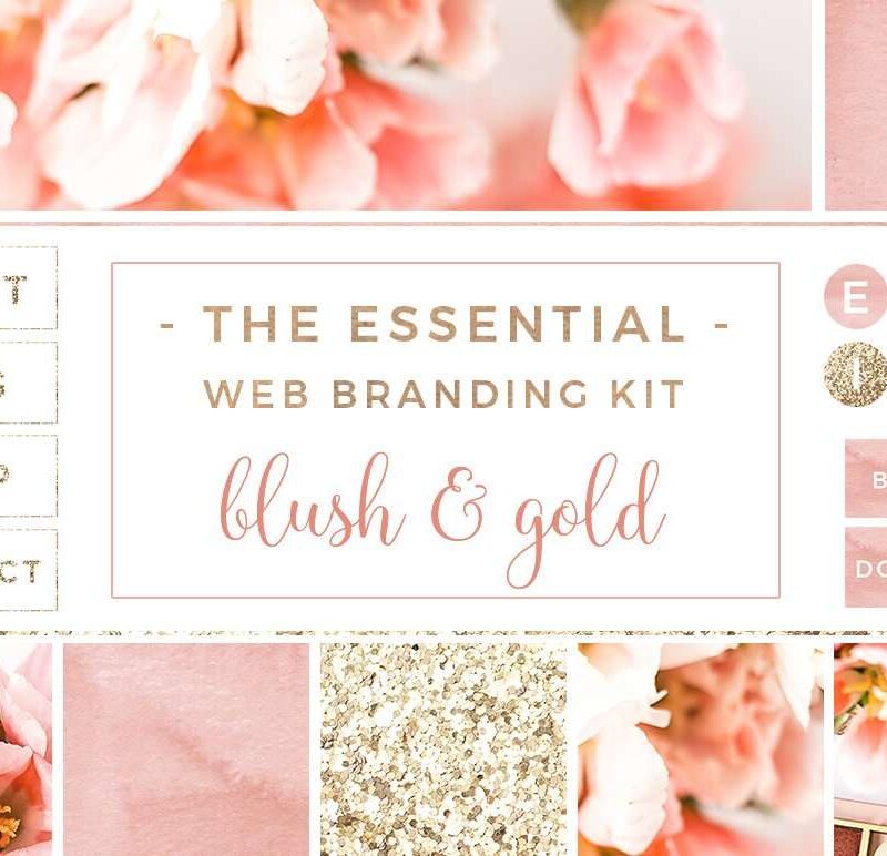 Blush and Gold Web Blog Branding Kit | Blush and Gold Blog Header | Blush and Gold Branding | Watercolor Header | Gold Glitter Facebook Cover | Floral Blog Header | Social Media Icons | Slider Images | Stock Photos for Blog Website Business | Pink Flowers Stock Photography | Click through to check it out >>