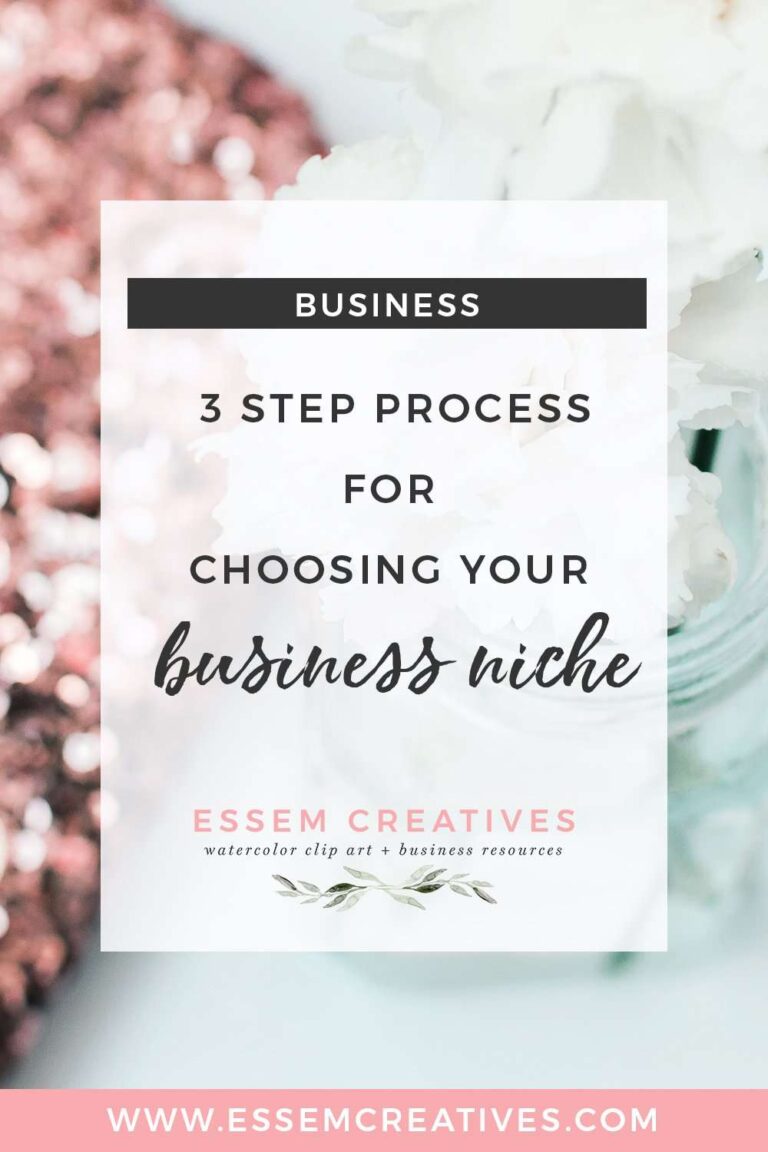 Choosing a business niche 3 step process