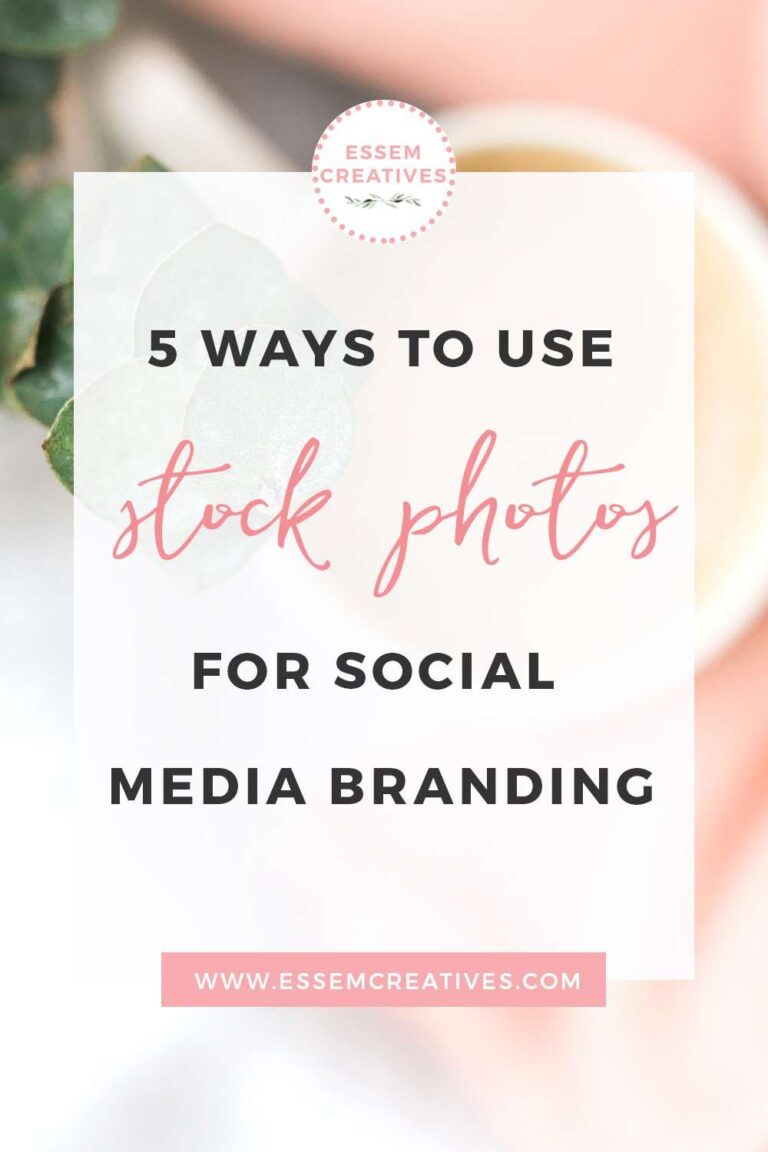 5 Ways to Use Feminine Stock Photos for Social Media Branding | Styled Stock Photography | Stock Photos for Bloggers | Cheap & Affordable Stock Images | Blog Branding Kit Photos | Social Media Tips | Grow Instagram Following | Blogging Tips for Beginners | You want to achieve a soft, pretty, feminine look for your social media branding but don't know the exact steps to get there. If that's you, then I've got you covered.