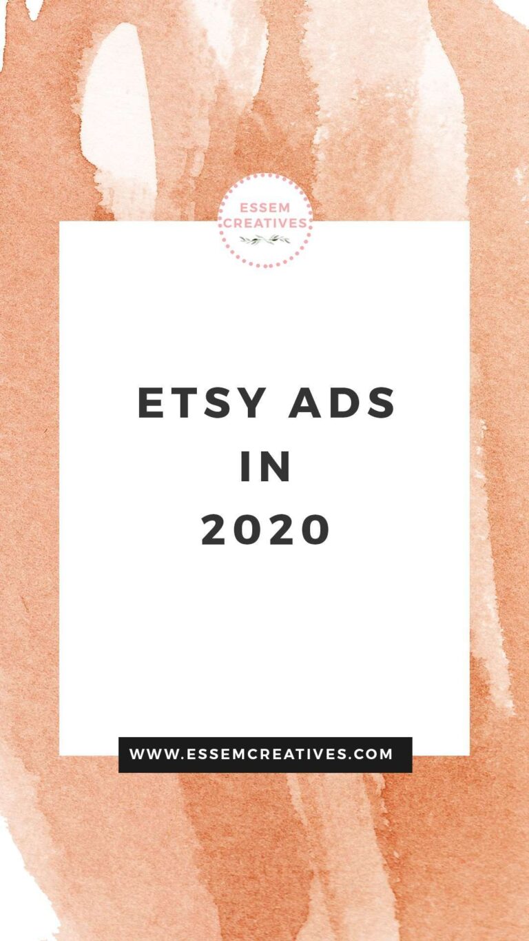 Etsy ads in 2020