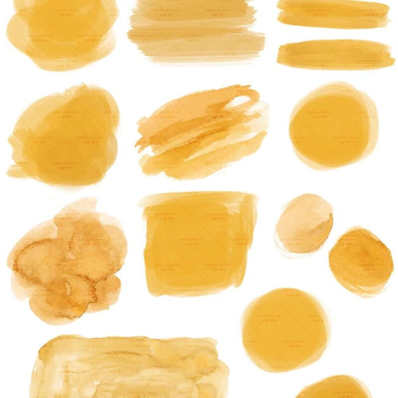 Honey Mustard Watercolor Clipart Graphics Background Border, Yellow Abstract Watercolor Splash Brush Strokes Invitations Branding Logo Scrapbook Planner | Instagram Story Highlight, NEW dusty blue watercolour clipart for wedding invitations, watercolor labels, birthday party invitations, bullet journal, birthday party, baby shower, bridal shower, planner stickers decor, wall art prints, sublimation, digital or mixed or paper scrapbooking, branding, watercolor texture #watercolor #digitalplanner