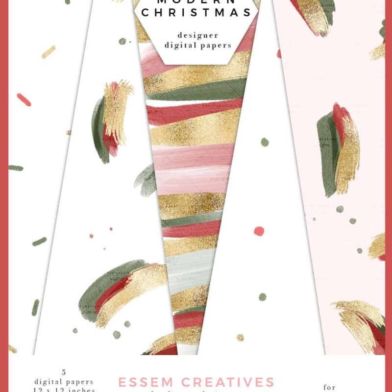 Abstract Christmas Digital Papers, Watercolor Holiday Printable Paper Pack, Festive Scrapbook Wrapping Paper | Instagram Story Highlight, Holidays Christmas watercolour clipart for wedding invitations, watercolor labels, birthday party invitations, bullet journal, birthday party, baby shower, bridal shower, planner stickers decor, wall art prints, sublimation, digital or mixed or paper scrapbooking, branding, watercolor texture #watercolor #digitalpaper