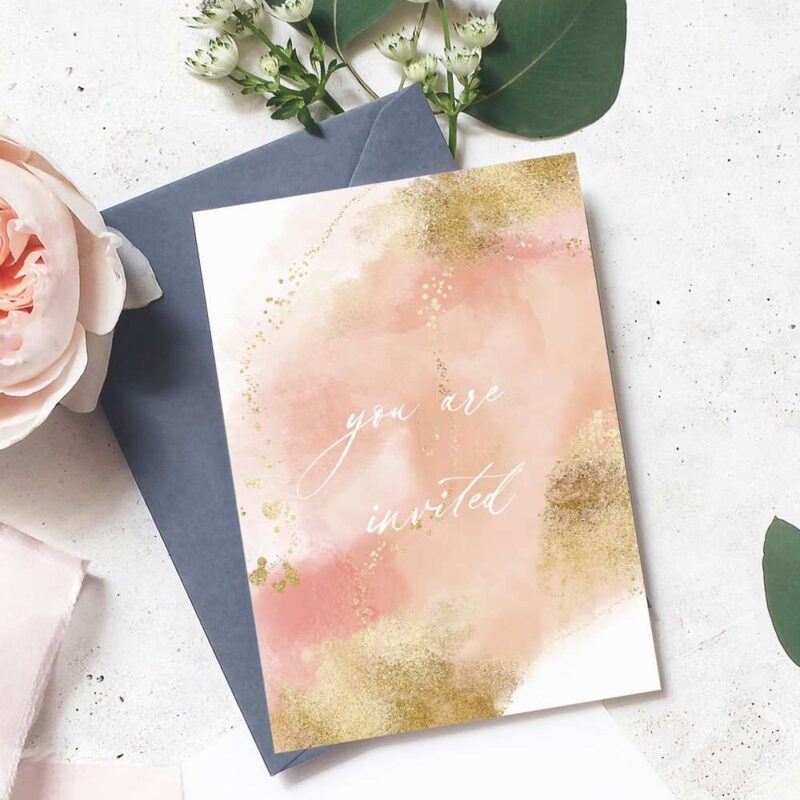 Blush pink peach gold watercolor splash texture clipart, brush strokes, paint marks, gold splatters. Make Insta story highlight covers, logo & branding, website headers, and print designs like wedding invitations, table numbers, welcome signs, etc.| Instagram Story Highlight, watercolour clipart for wedding invitations, watercolor labels, birthday party invitations, bullet journal, baby shower, bridal shower, planner stickers decor, wall art prints, sublimation, scrapbooking