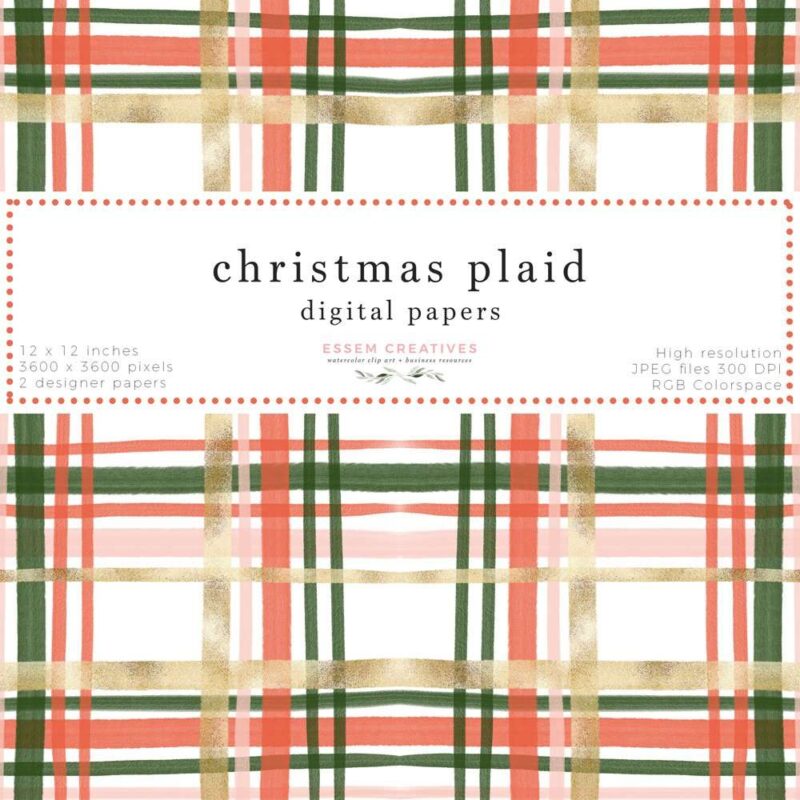 Use this as a Holiday card background or print as sublimation design on t-shirts, mugs, etc., planner stickers, the options are endless. You can also print them out as modern and festive gift wrapping paper, create matching Christmas gift tags and labels, and so much more. Click to see more>>