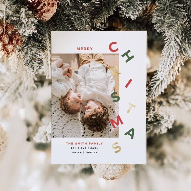 Elevate your holiday greetings with our Modern Minimalist Christmas Photo Card Template. This elegant and contemporary design adds a touch of sophistication to your messages. Customize effortlessly with printable, editable features. Instant download and Corjl editing make it a breeze. Spread joy with style this festive season!