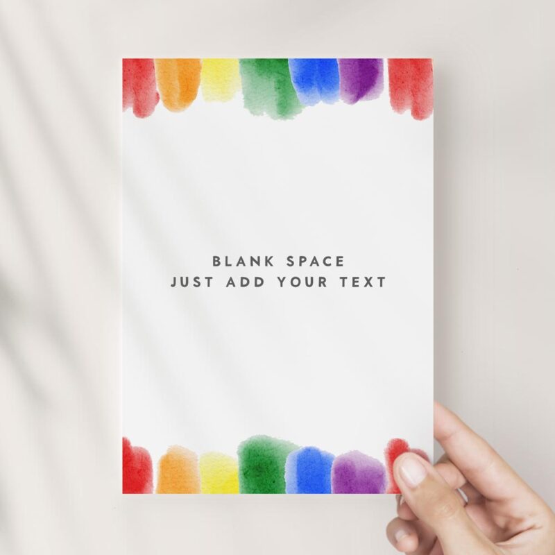 Create colorful stationery with our Rainbow Editable Blank Template! 🌈 Design personalized cards, signs, and more with ease using this Microsoft Word Docx file. Get creative today! 🎨 #DIY #RainbowDesigns #PrintableCards