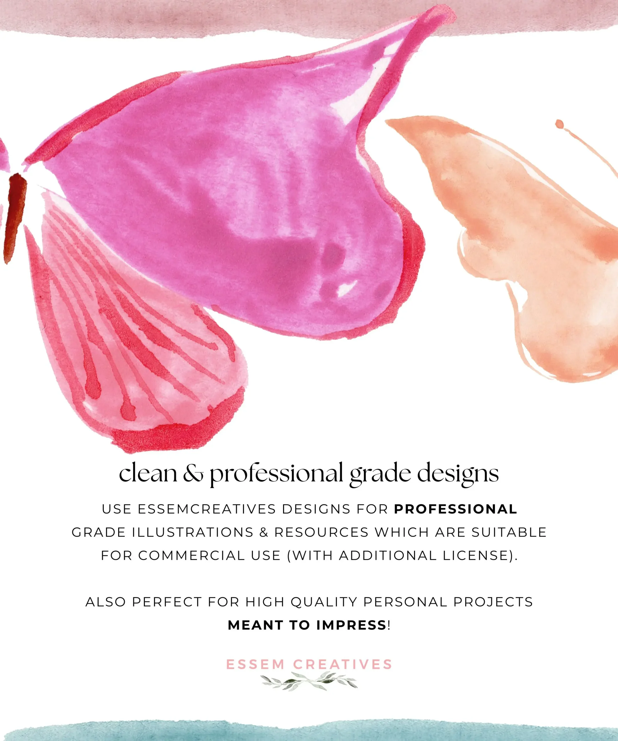 Hand Painted Butterflies in Watercolor and Gouache, Butterfly Print for Scrapbooking, Valentines Day, Baby Showers Birthday Decor, Girls Room Decor 521-3