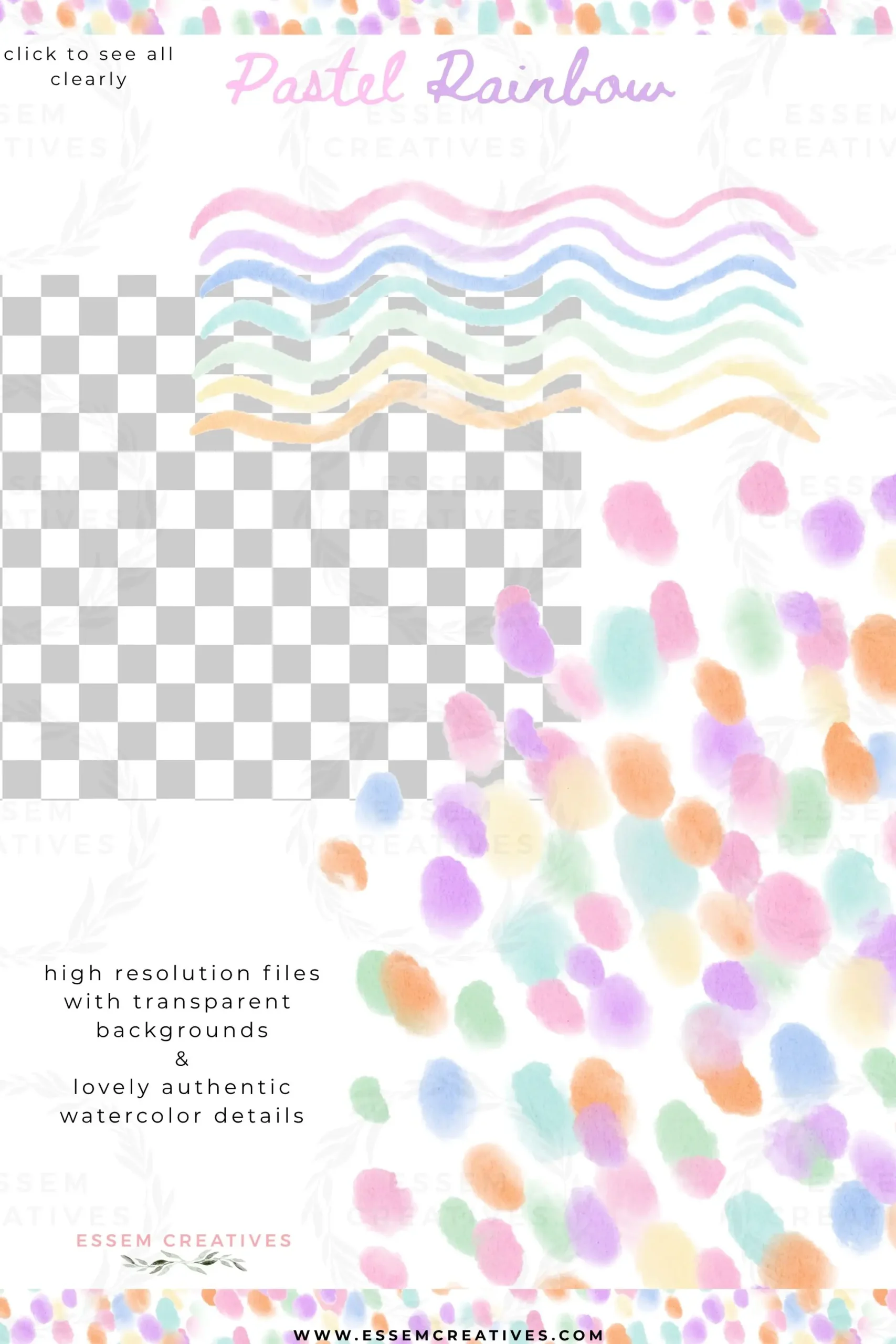 Pastel Rainbow Birthday Party Digital Paper Banner Borders Frames Clipart, Watercolor Aesthetic Hand Drawn Classy Colorful Card Background | Elegant Classy Rainbow Children's Birthday Party Decor, Kids first birthday party invitation, Art Painting Theme Decor. Click to see more>>