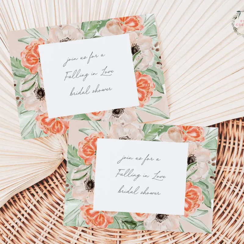 Whimsical Boho Fall Floral Clipart, Watercolor Vintage Flowers for Autumn Baby Shower Bridal Shower Invitation Templates | Vintage Darling Fall Floral set is a se tof Boho Fall Watercolor Florals. These are handmade illustrations and PNG designs, backgrounds, borders and frames that will help you create bestselling stationery, branding, lifestyle goods and more. Click to see more>>